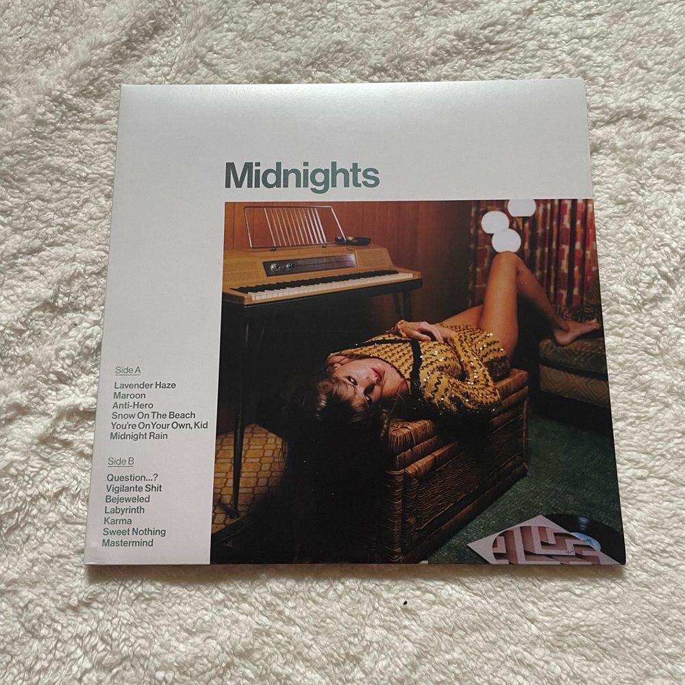 Taylor Swift Jade Green Midnights Vinyl